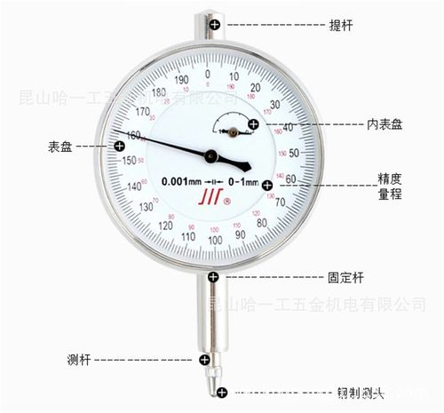 成量川牌千分表01mm指针式千分表0001mm指示表