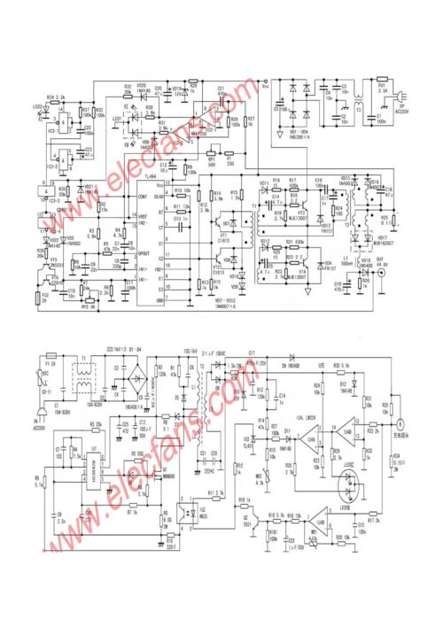 电动车充电器电路图全集