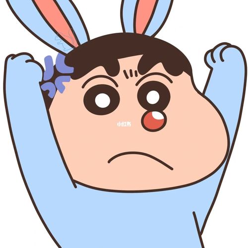 可爱小新举手头像_头像_素材_头像