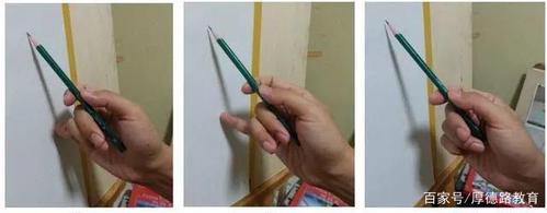 素描绘画的坐姿,握笔,排线,这一篇就够了!