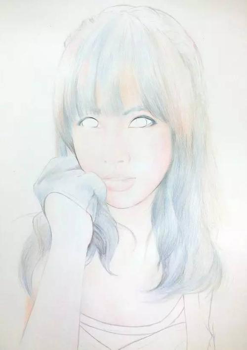 高清详细的彩铅人物画教程~~超棒哒