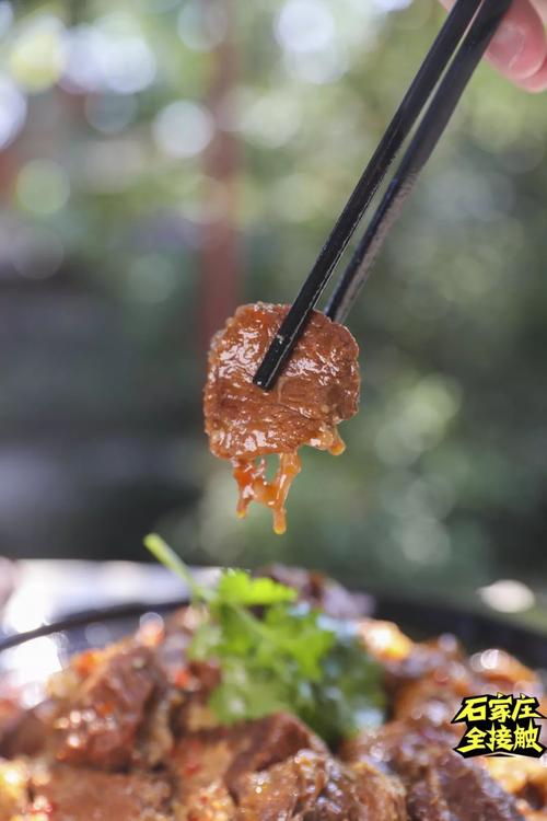 连筋带皮的牛肉,被大厨炖得软烂入味,一点都不柴,而且越嚼越香,好吃