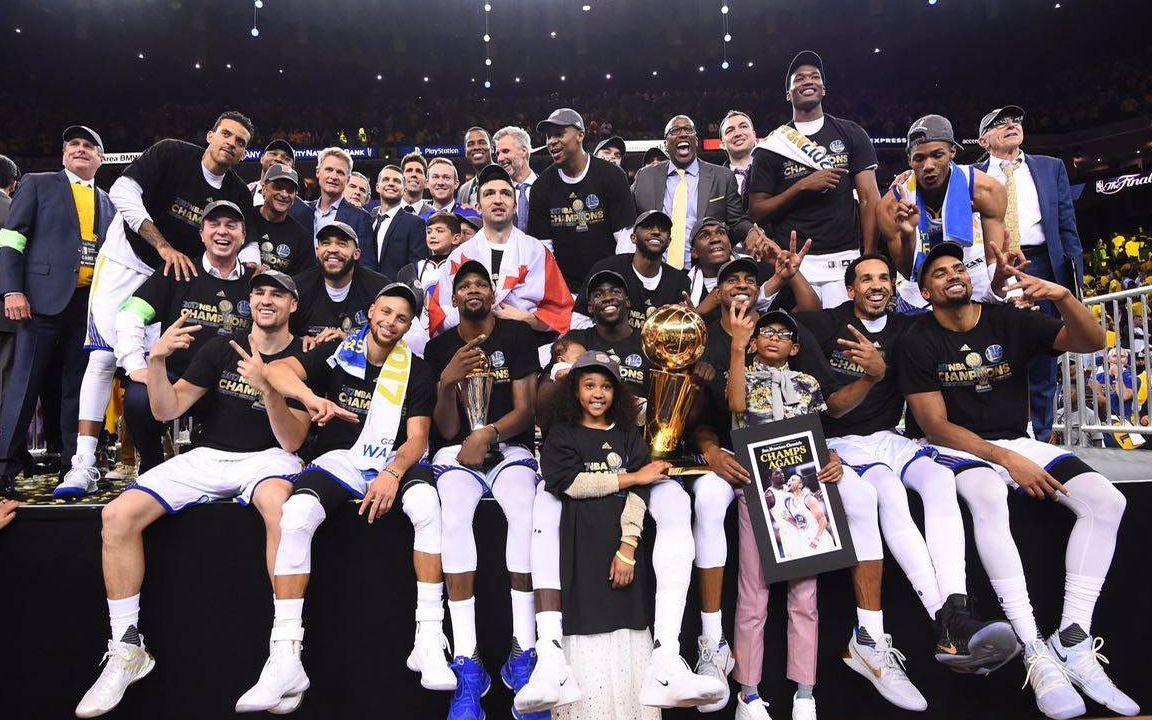 勇士队2017总冠军颁奖典礼