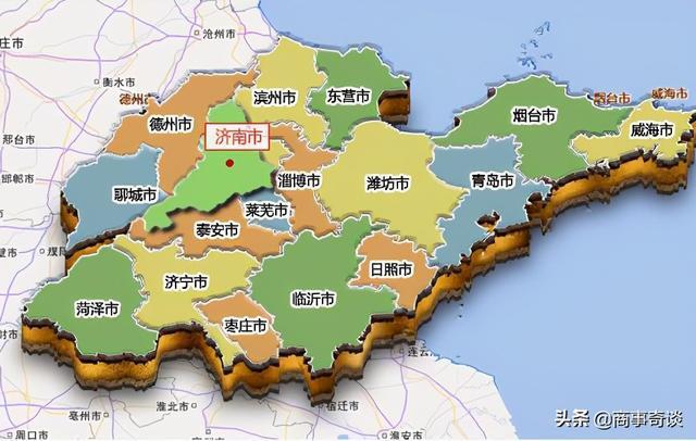 山东省来说地理位置优越,位于太行山以东,黄海渤海之滨,其管辖之内一