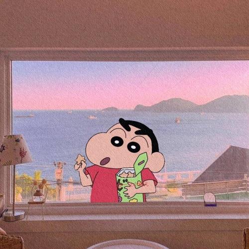 蜡笔小新背景图!