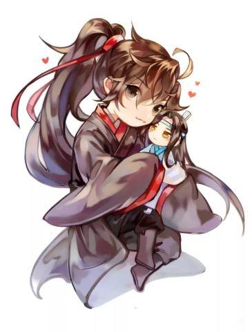 情侣头像:魏婴&蓝湛