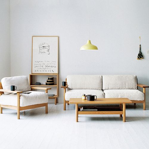 实木沙发日式原木风白橡木三双人组合现代简约小户型客厅北欧沙发