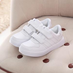 2017秋季新款儿童小白鞋 男童运动鞋韩版学生女童休闲板鞋透气
