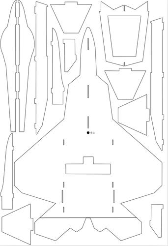 f22kt板图纸 可带打印 可定制大小