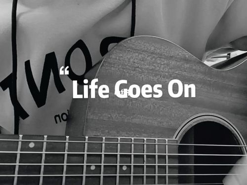 【吉他打卡5】life goes on_吉他_bts_娱乐_音乐