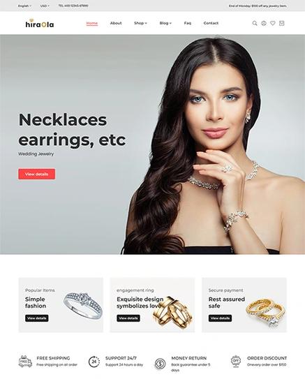 珠宝首饰外贸商城