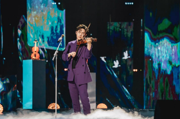 刘宪华小提琴演奏《题西林壁》英文诵读 和诗以歌