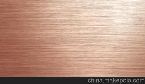 供应{彩色不锈钢拉丝板} 玫瑰金不锈钢拉丝板 不锈钢拉丝板镀铜