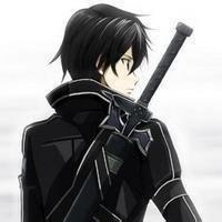 帅气动漫男生头像桐人