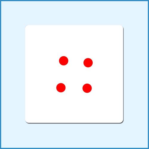 放心好店包邮益智杜曼数字圆点卡卡百点卡