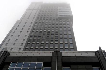 安徽省"六安市城投大厦"位于六安市城区七里站大圆盘东南角,与七里站