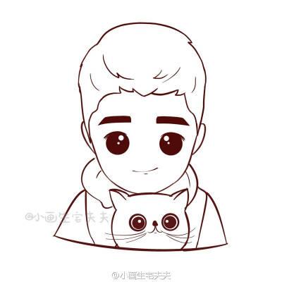 明星人物简笔画集