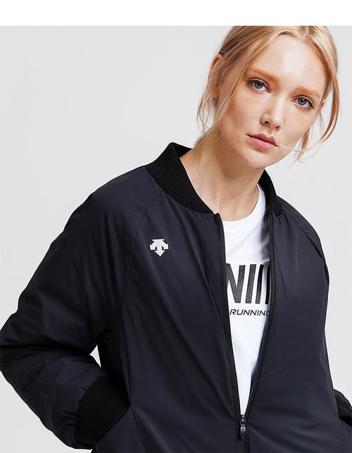 迪桑特秋冬女装羽绒服拉链户外运动休闲时尚百搭保暖女式羽绒服