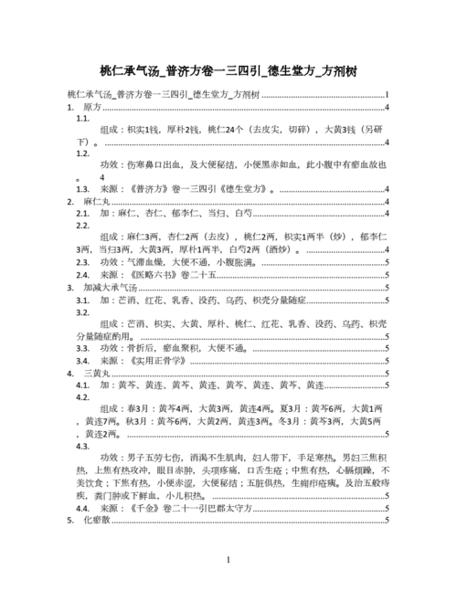 桃仁承气汤_普济方卷一三四引_德生堂方_方剂树.doc 7页