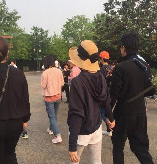 逛个游乐园也要手牵手,就俨然一副热恋小情侣的模样了.