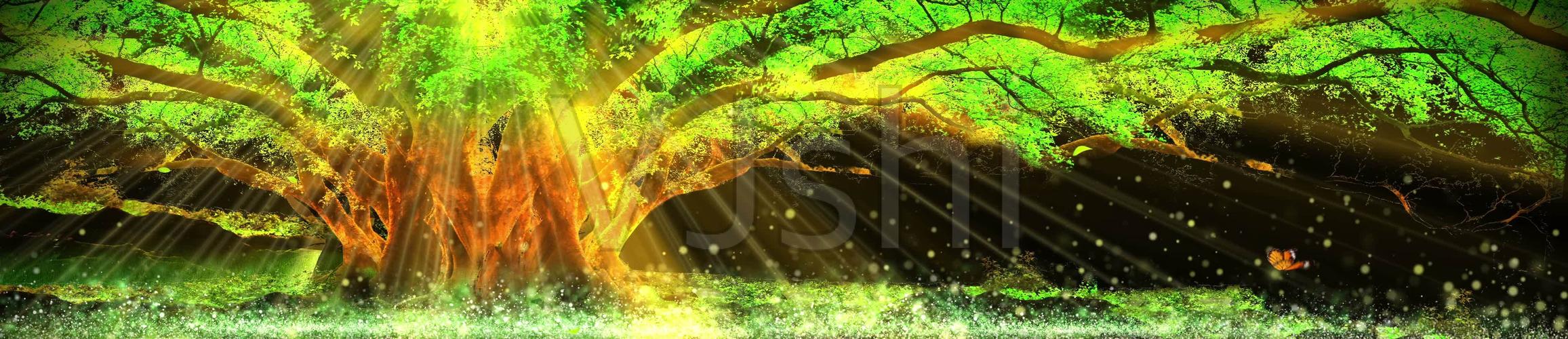 唯美梦幻意境树