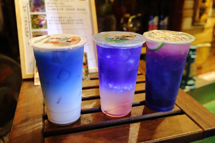 蝶豆花