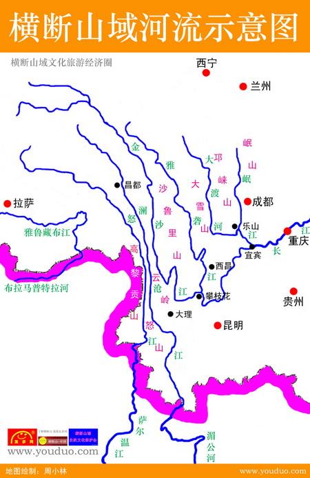 然而,从自然地理的角度而言,大渡河无论从长度,水量和流域面积上看,均