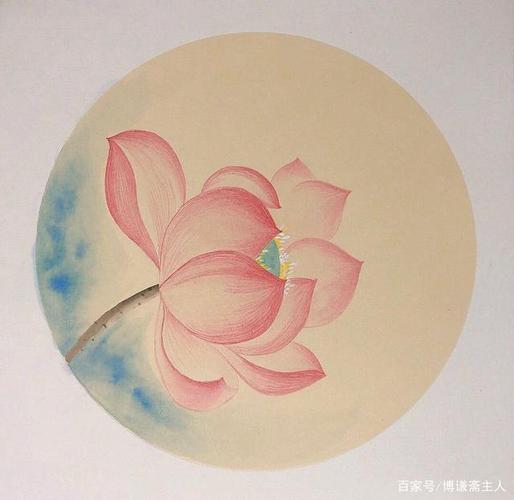 清丽脱俗的工笔花卉作品欣赏