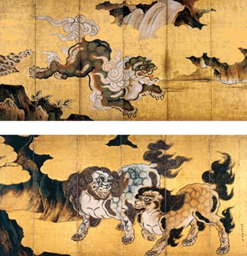 的《唐狮子图屏风》(图片来源:东京国立博物馆)【英国】大英博物馆:为