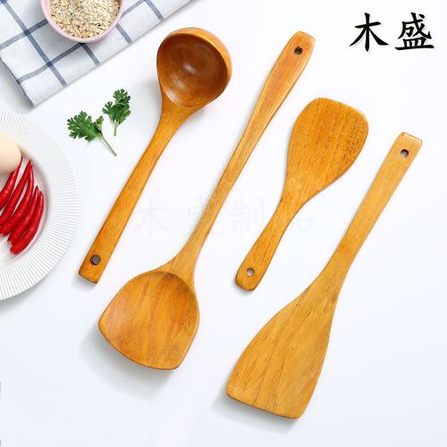 木铲子木勺子饭铲木质锅铲厨房用具烹饪套装汤勺厂家直销