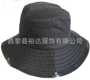 户外防晒帽子 男士大檐帽女士遮阳帽大头围大沿渔夫帽 帽子厂家