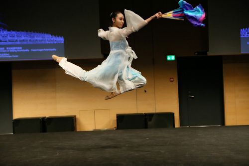 "天女散花"