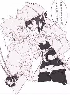 凹凸世界金漫画简笔画