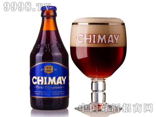 比利时进口啤酒智美蓝帽-330mlx24瓶