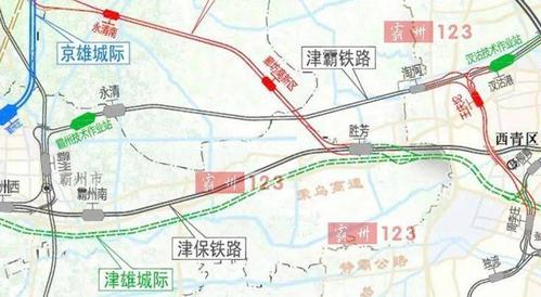谁说霸州东边没有大发展?看看这个!_铁路