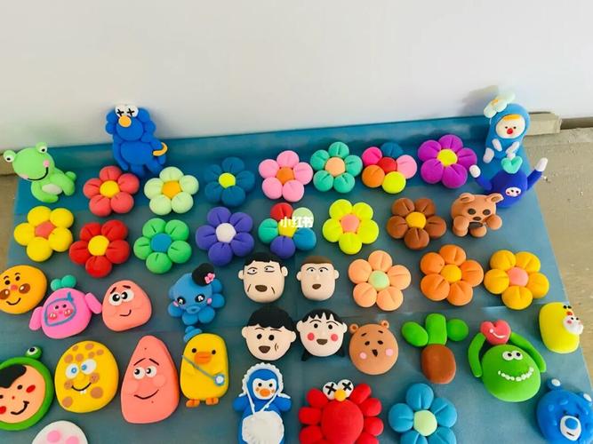 彩泥花束_花束_彩泥_生日_手工制作_花艺_生日花束_兴趣爱好_手工