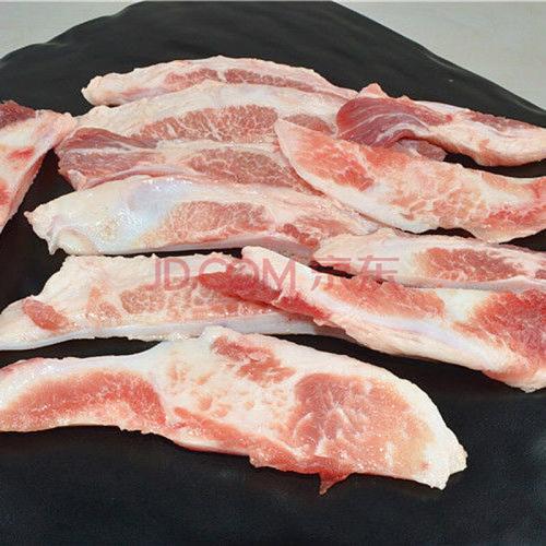 新鲜月牙骨猪脆骨整箱月亮骨猪软骨烧烤专用生鲜食材批发 猪月牙骨10