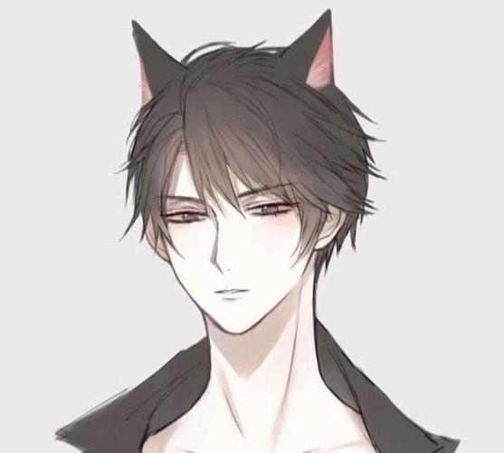 动漫图片,可爱的狼系男友