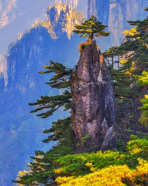 梦笔生花      黄晓虹摄黄山