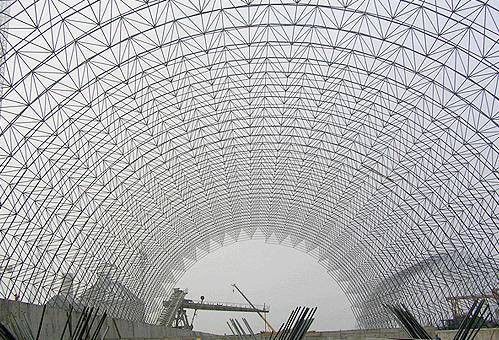 宝鸡千河网架钢结构提供网架 不锈钢网架 网架工程