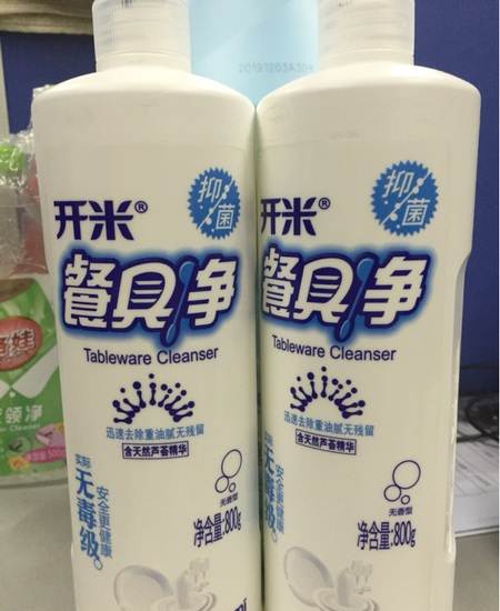 开米餐具净洗洁精800g未开封最新生产日期