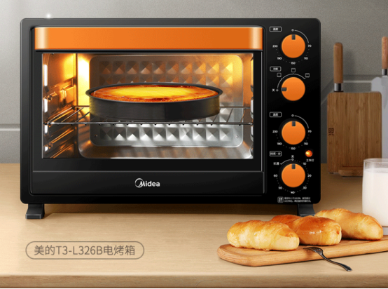 灯塔工厂荣誉出品 美的烤箱t3-l326b
