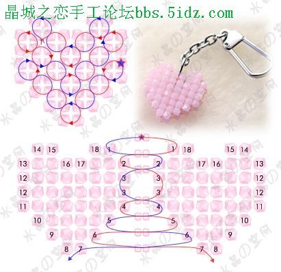 【转载】[转] 各种串珠心形 有图解