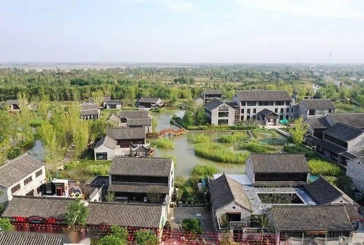 【航拍建湖】焕然一新!九龙口淮剧小镇火热来袭