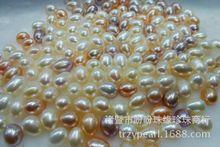 8-9mm半孔米珠散珠淡水珍珠批发 小额批发 诸暨真珍珠 sz-025