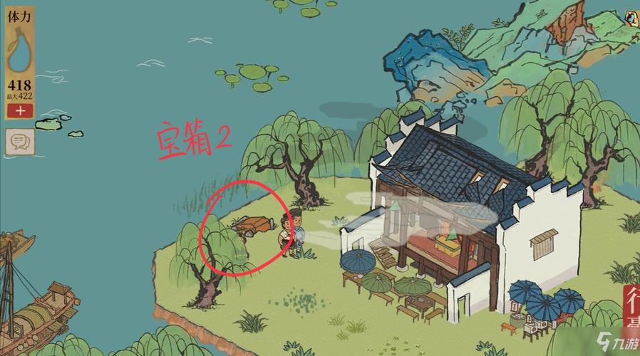 江南百景图钱塘春行宝箱在哪江南百景图