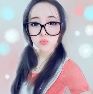 促销咪兔转手绘真人照片转手绘 真人漫画效果; 唯美 头像设计