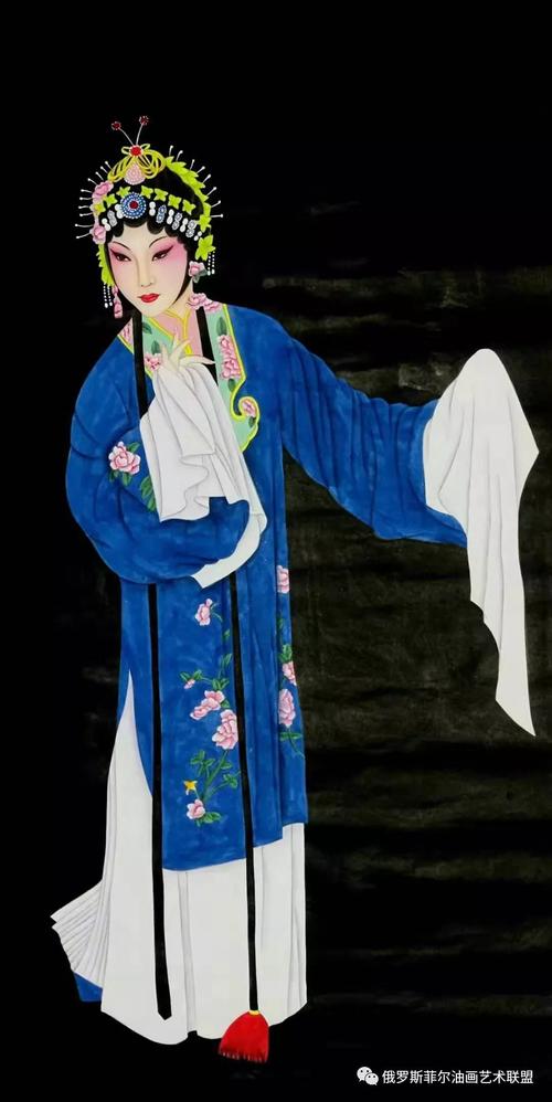 国家一级工艺美术师吕昆翰戏曲人物与仕女绘画作品欣赏