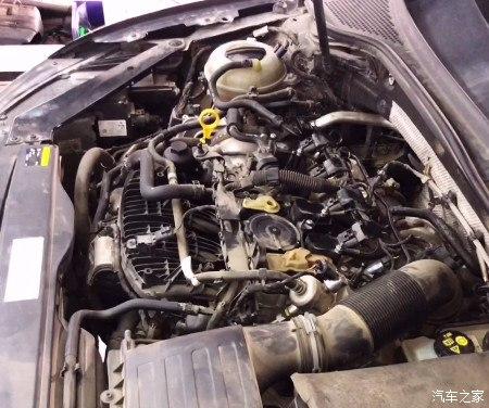 搭载的ea888三代发动机,出现了漏油渗油故障
