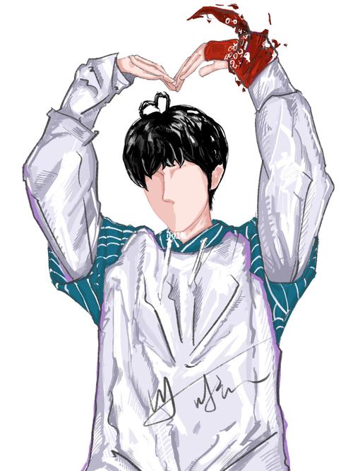 手绘/贺峻霖_贺峻霖_手绘_生日_美食_美食探店